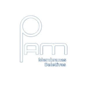 Logo da PAM Membranas Seletivas, empresa brasileira especializada em tecnologias de separação por membranas para aplicações industriais e ambientais.