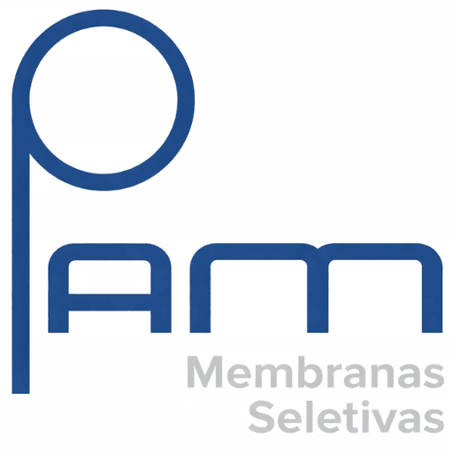 Logo da PAM Membranas Seletivas empresa especializada em tecnologias de filtração por membranas