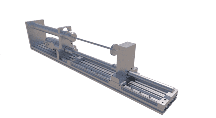 Bomba seringa industrial da PAM Membranas para controle preciso de fluxo e dosagem contínua em processos de fiação de fibras ocas e extrusão de membranas.