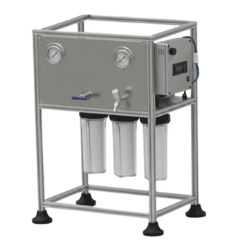 Desenvolvido para fornecimento de água Demineralizador, desmineralizada em aplicações laboratoriais.