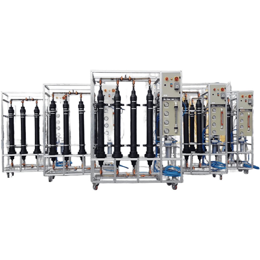 Equipamentos industriais de filtração por membranas PAM Membranas Seletivas